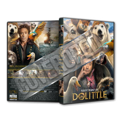 Dolittle 2020 Türkçe Dvd Cover Tasarımı